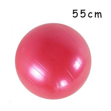 Load image into Gallery viewer, PVC Fitness Balls Yoga Ball Thickened Explosion-proof Exercise Home Gym Pilates Equipment Balance Ball 45cm/55cm/65cm/75cm/85cm