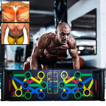 Load image into Gallery viewer, 14 in 1 Push-Up Rack Board Training Sport Workout Fitness Gym Equipment Push Up Stand for ABS Abdominal Muscle Building Exercise