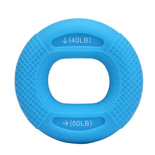 Load image into Gallery viewer, Silicone Adjustable Hand Grip 20-80LB Gripping Ring Finger Forearm Trainer Carpal Expander Muscle Workout Exercise Gym Fitness