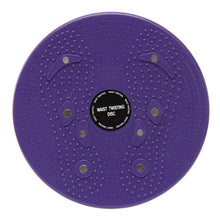 Load image into Gallery viewer, Waist Twisting Disc Unisex Waist Trainer Abdominal Exercise Foot Massage Plate Workout Home Gym Body Building Fitness Equipment