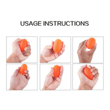 Load image into Gallery viewer, WorthWhile Silica Gel Hand Grip Ball Egg Men Women Gym Fitness Finger Heavy Exerciser Strength Muscle Recovery Gripper Trainer
