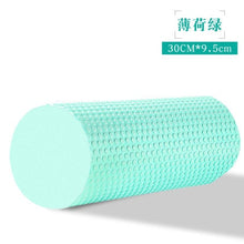 Load image into Gallery viewer, ROEGADYN EPP 3 Sizes Pilates Foam Roller Black Yoga Foam Roller 30/45/60CM Exercise Equipment Massage Roller Body For Women/Men
