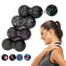 Load image into Gallery viewer, EPP 8cm Peanut Balls Body Massage Fascia Ball High Density Muscle Relaxation Lacrosse Fitness Yoga  Myofascia Ball Relieve Pain
