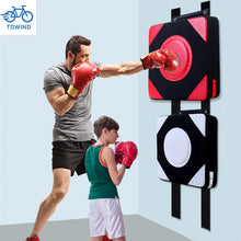 Load image into Gallery viewer, New Faux Leather Wall Punching Pad Boxing Punch Target Training Sandbag Sports Dummy Punching Bag Fighter Martial Arts Fitness
