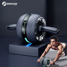 Load image into Gallery viewer, Booster Abdominal Wheel Home Gym Roller AB Roller Gymnastic Wheel Fitness Abdomen Training Sports Equipment for ABs Body Shaping
