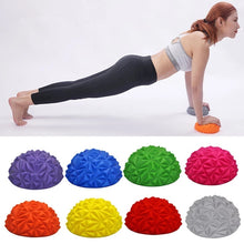 Load image into Gallery viewer, 1Pcs Half Sphere Yoga Balls Balance Stepping Stones Kids Boys Girls Children Adult Games Fitness Massage Sports Entertainment
