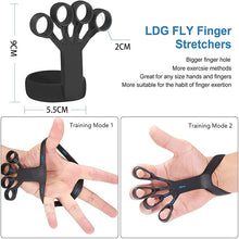 Load image into Gallery viewer, Silicone Grip Device Finger Exercise Stretcher Arthritis Hand Grip Trainer Strengthen Rehabilitation Training To Relieve Pain
